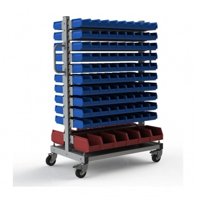 Стеллаж мобильный №202 (1415х950х610)