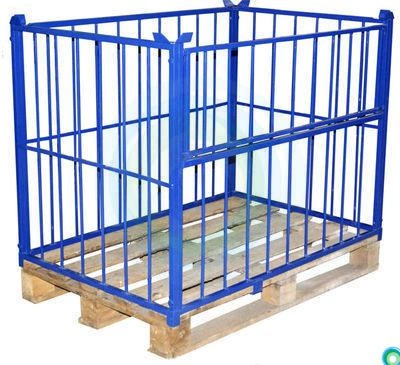 Ограждение для европоддона сетчатое ОПС 500 1200x800x530 мм Синий