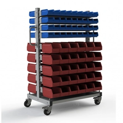 Стеллаж мобильный №206 (1415х950х610)