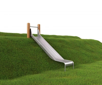 Горка на склон HARDWOOD «Непоседа-1200»