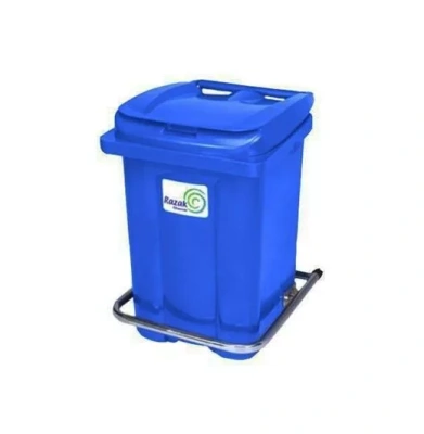 Бак пластиковый Razak 60 л синий с педалью