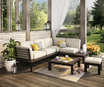 Диван угловой «Лаундж пад» (1,5/4/5/1/0)