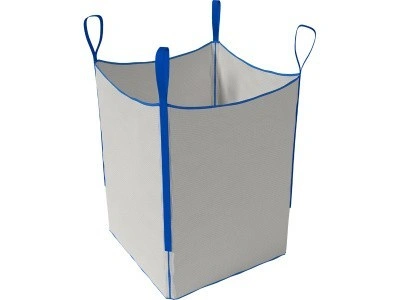 Биг бэг 95х95х130 4-х стропный, пл. 140 +/-5 г, верх открытый, дно глухое, код: 33225