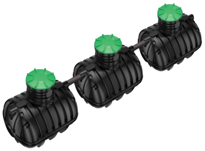 Подземная емкость 15000 литров черная