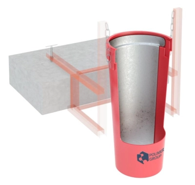 Прямая секция мусоросброса (усиленная) Профи