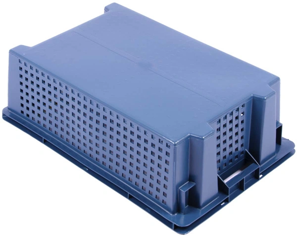 Пластиковый ящик 600х400х200 перфорированные стенки