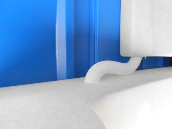 Туалетная кабина Евростандарт «Люкс» с пластиковым поддоном 