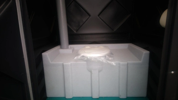 Туалетная кабина "РЕЦИКЛ" с пластиковым поддоном 