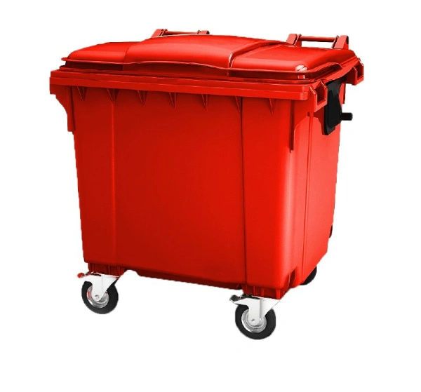 Комплект колесных опор для мусорного 4-х колёсного контейнера с крепежами