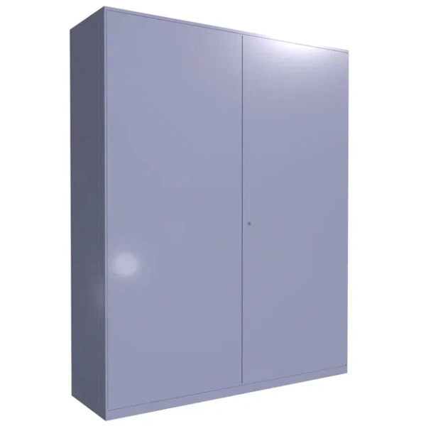 Шкаф для противогазов ХПГ-30-1270 с дверьми 1580x1270x380 мм Светло-серый