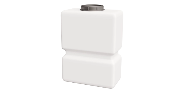 Ёмкость К 300л вертикальная, крышка 250 мм с отводом 1/2" белая