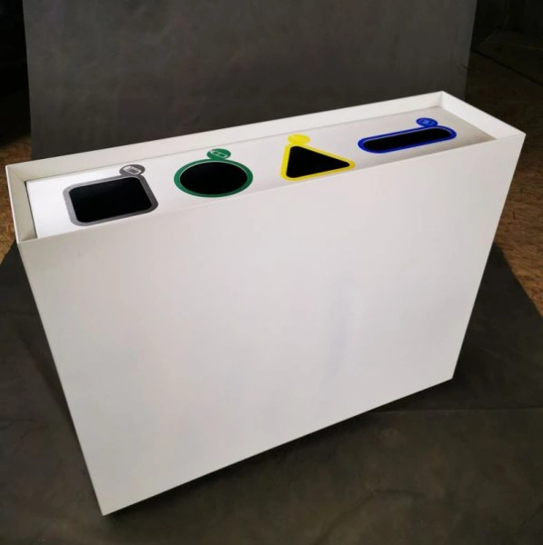 Урна Монолит-4, с наклейками, с емкостью 45 л + 3х30 л