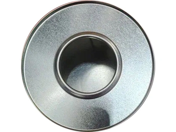 Банка металл 0,5л. круглая, с крышкой берикап 42мм, код: 36070