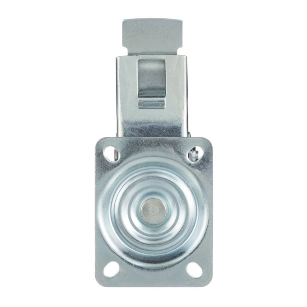 Колесо поворотное с тормозом Стелла-техник 4003-160 диаметр 160мм, грузоподъемность 145кг, резина, металл