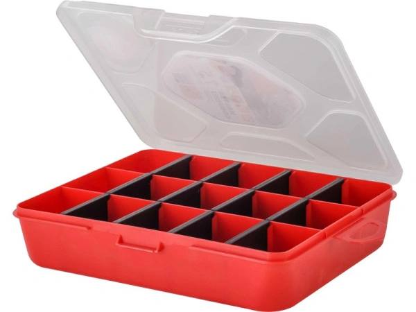 Органайзер 195х160х45 для мелочей, с крышкой, код: 37246