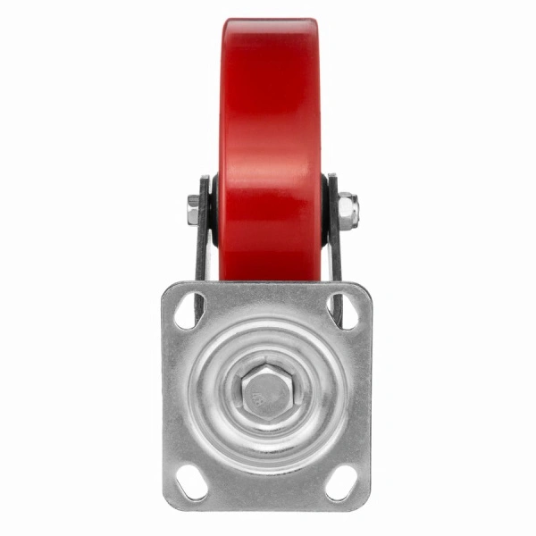 Колесо полиуретановое Стелла-техник 1043-200 поворотное, диаметр 200мм, грузоподъемность 460кг