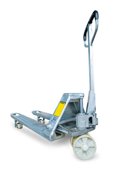 Тележка гидравлическая оцинкованная 2500 кг 1150 мм нейлоновые колеса XILIN BFG